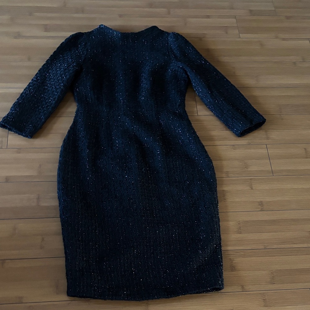 STYLEWE Elegant Black Long Sleeve Dress